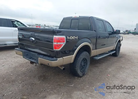 2013 Ford F-150 Lariat from USA, damaged, VIN 1FTFW1ET9DFC49174